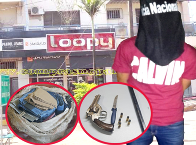 Dos ladrones caen detenidos infraganti cuando pelaban un comercio en pleno centro de CDE – Diario TNPRESS