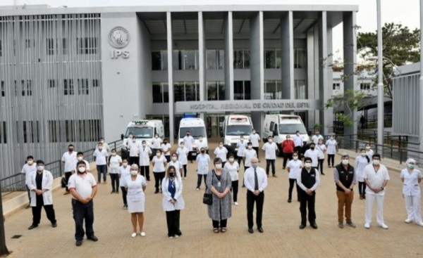 Mediante apoyo de ITAIPU se suman 44 paramédicos en el Alto Paraná