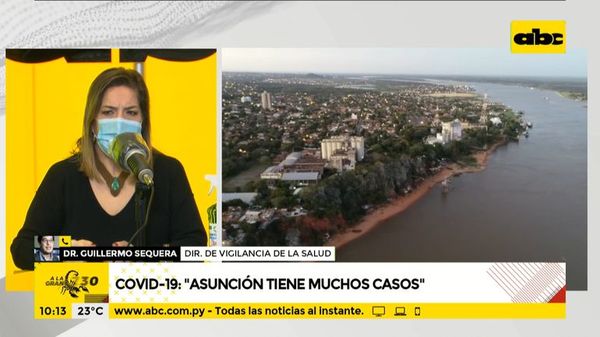 Asunción, la segunda zona más golpeada por el COVID-19 - ABC Noticias - ABC Color