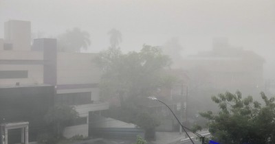 La Nación / Asunción amaneció con niebla y fue tendencia en redes: “Silent Hill”