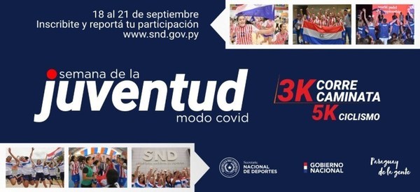 Semana de la Juventud: Preparan jornada deportiva de manera virtual