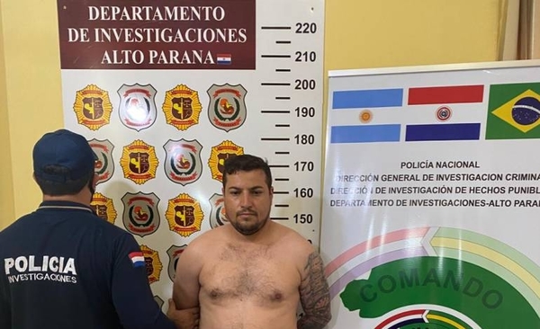 HOY / Capturan a peligroso delincuente que era buscado por la justicia del Brasil