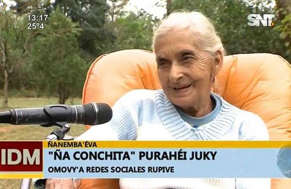 Ñanemba'éva: 'Ña Conchita' purahéi juky  - SNT