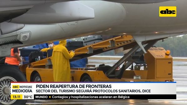 Sector del turismo solicita reapertura de fronteras - ABC Noticias - ABC Color
