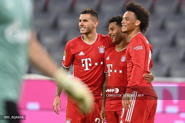 Bayern golea al Schalke con triplete de Gnabry - Fútbol - ABC Color
