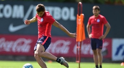 Las disculpas de Ángel Romero tras lesionar gravemente a su compañero entrenando con San Lorenzo - Megacadena — Últimas Noticias de Paraguay