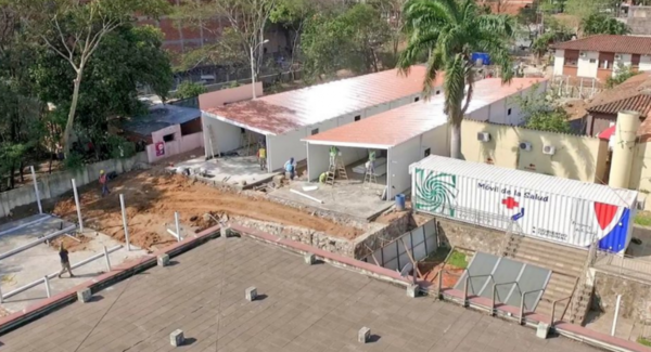 HOY / Pabellón de contingencia de Limpio, a poco de entrar en funciones