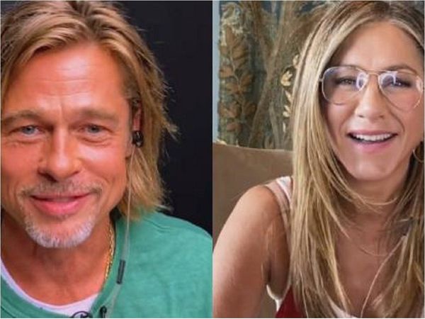 Jennifer Aniston y Brad Pitt "se reencuentran" y enamoran a las redes
