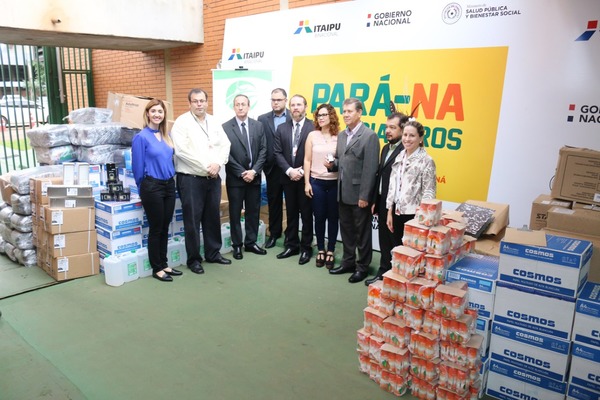 ITAIPU entregó segundo lote de insumos al SENEPA para campaña antidengue