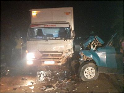 Accidente de tránsito deja un fallecido en Santa Rosa del Aguaray