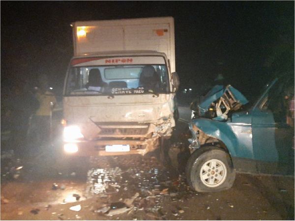 Accidente de tránsito deja un fallecido en Santa Rosa del Aguaray
