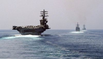 Portaaviones de EE.UU. en el Golfo Pérsico por sanciones a Irán