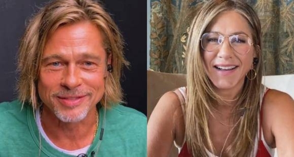HOY / Jennifer Aniston y Brad Pitt "se reencuentran" y enamoran a las redes