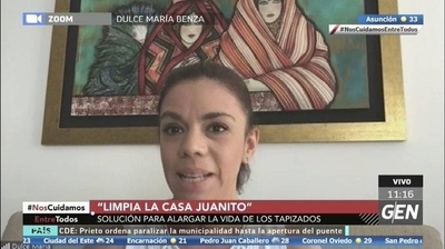 HOY / Dulce María Benza, sobre el servicio “Limpia la casa Juanito”, una solución para alargar la vida de los tapizados