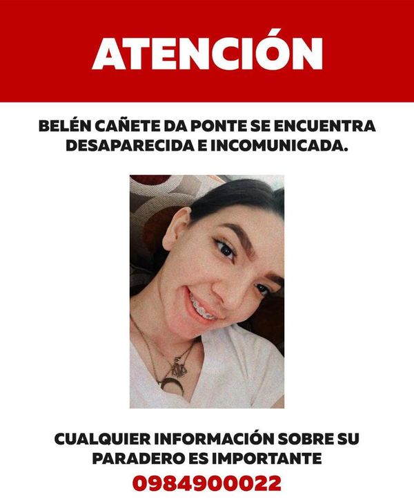 Buscan a joven desaparecida desde anoche - Nacionales - ABC Color