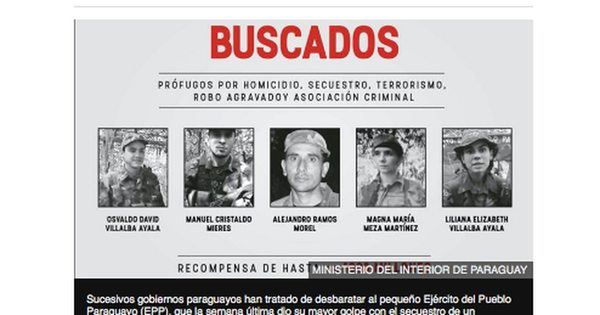 La Nación / BBC sobre EPP: “pequeño, pero poderoso grupo insurgente” que no puede ser exterminado en Paraguay