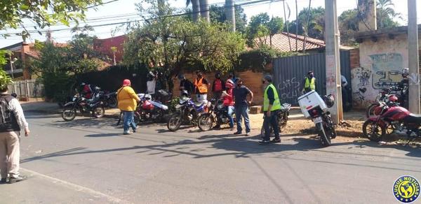 Nuevo escrache a conductor por muerte de delivery en Luque •