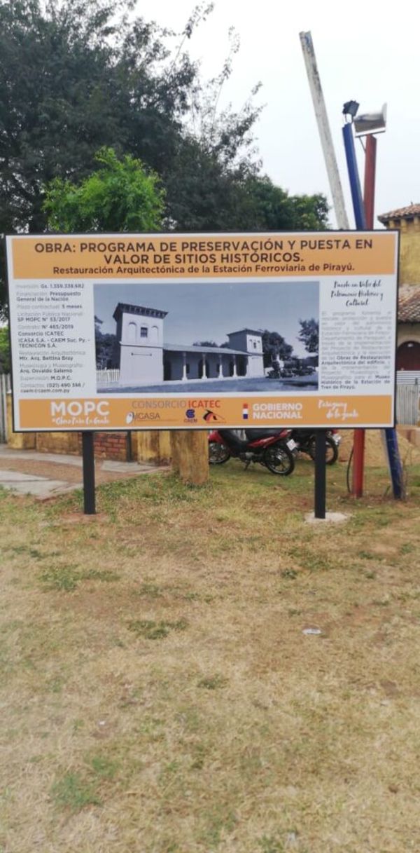 La Estación de Pirayú, una joya que vuelve a brillar