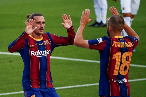 Griezmann decide para un Barcelona que fue de menos a más