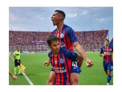 Ángel quedó como un diablo en San Lorenzo