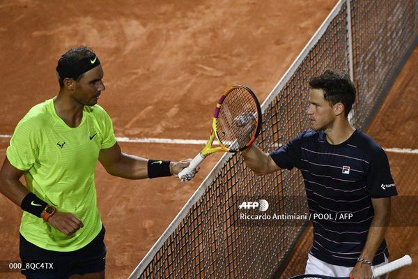 Nadal se despide de Roma ante Schwartzman - Tenis - ABC Color