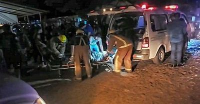 Linces y automovilista involucrados en accidente en Concepción