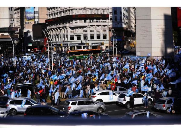 Nueva marcha en Argentina contra las medidas sanitarias