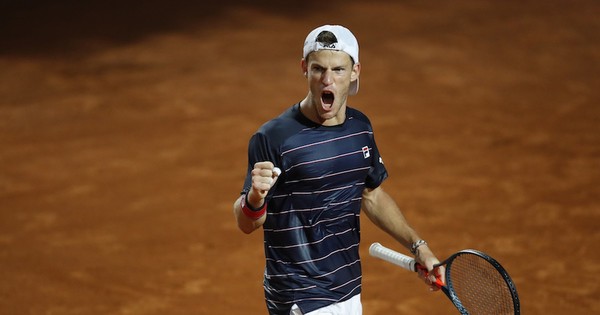 La Nación / Diego Schwartzman despidió a Nadal