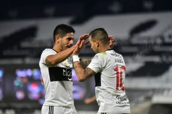 Olimpia destroza a Luqueño y se llena de confianza para la Copa