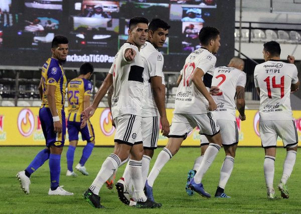 ¿Después de cuánto Olimpia metió siete goles y ganó por esa diferencia?