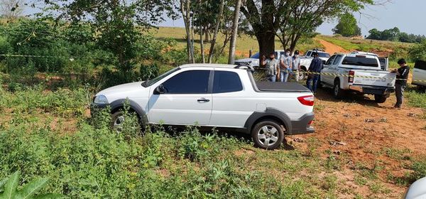 Encuentran vehículo utilizado en el homicidio del comerciante de Salto de Guairá - Nacionales - ABC Color