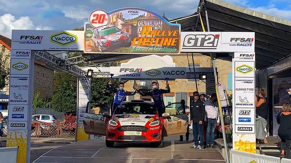 ¡Fabrizio Zaldívar es segundo en la RC4 del rally francés! - Automovilismo - ABC Color