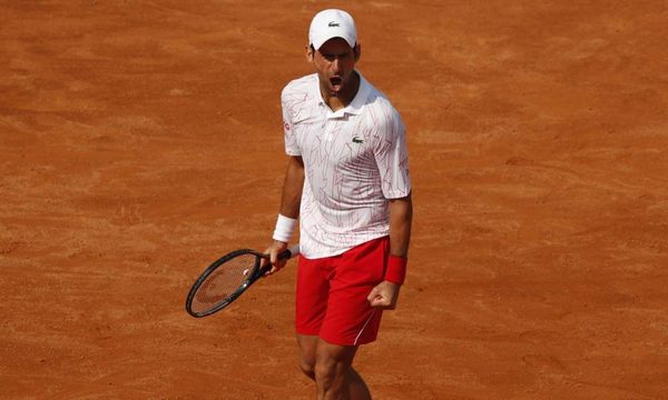 Novak Djokovic es finalista del Masters 1000 de Roma