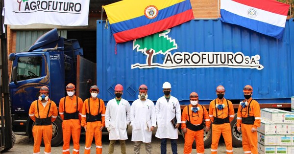La Nación / Firma paraguaya realiza primera exportación de defensivos agrícolas a Colombia
