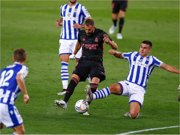 La Real Sociedad vuelve a puntuar ante un Real Madrid al que le falta gol