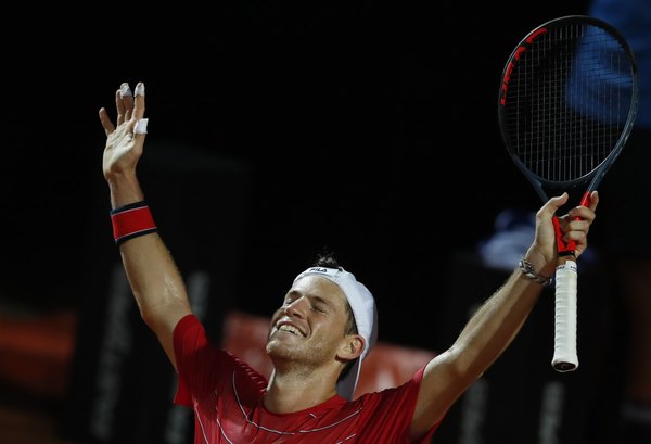Schwartzman saca a Shapovalov y va por 'Nole' en la final de Roma