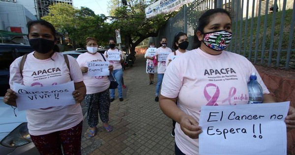 La Nación / Gómez convoca a una protesta para exigir atención a pacientes con cáncer