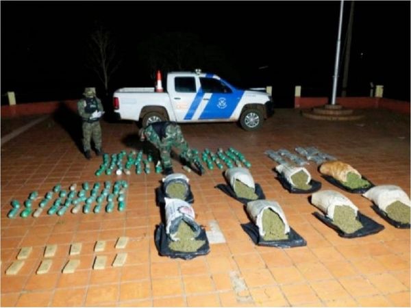Dos paraguayos caen en Argentina con 215 kilos de marihuana