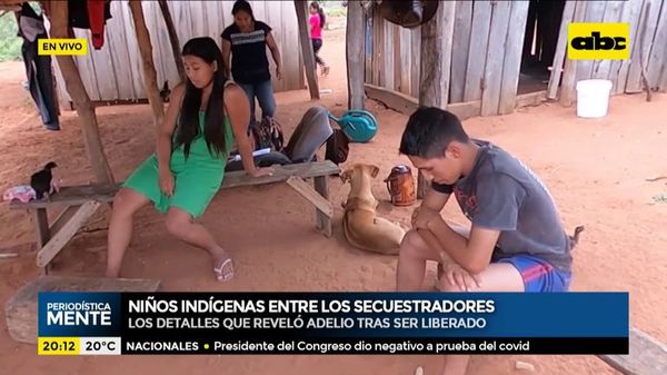 Dos niños indígenas entre los secuestradores de Adelio y Óscar - Periodísticamente - ABC Color