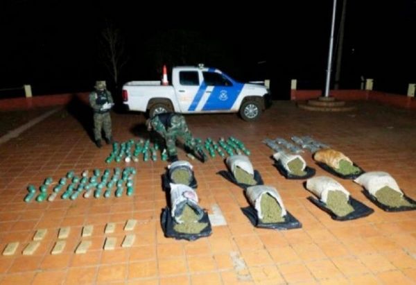 Dos paraguayos caen en Argentina con 215 kilos de marihuana