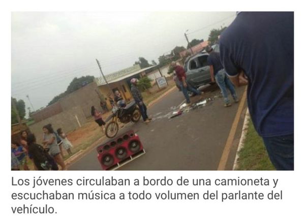 Adolescente de 17 años protagoniza grave accidente en Capitán Bado