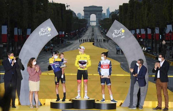 Pogacar se corona en el Tour de Francia - Polideportivo - ABC Color
