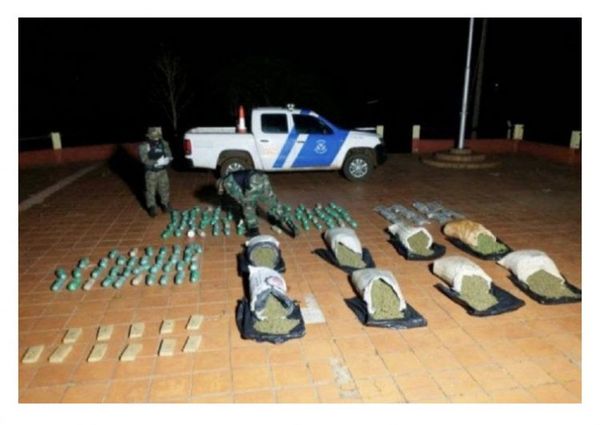 Dos paraguayos caen en Argentina con 215 kilos de marihuana