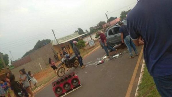 Adolescente de 17 años protagoniza grave accidente en Capitán Bado
