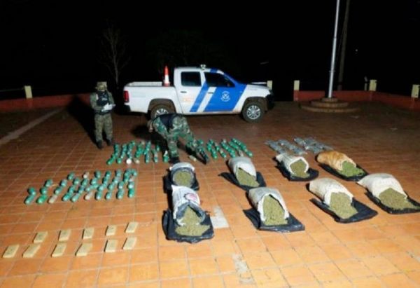 Dos paraguayos caen en Argentina con 215 kilos de marihuana - Noticiero Paraguay