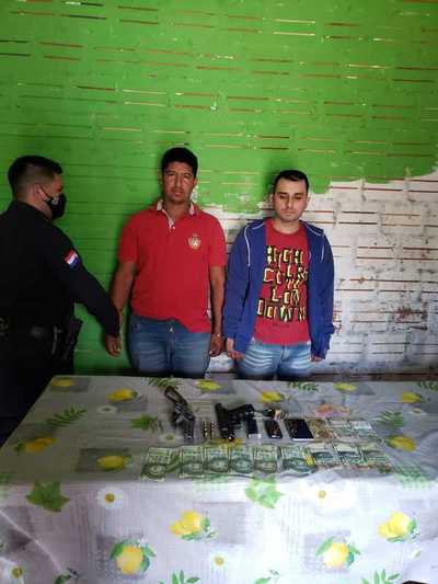 Dos peligrosos motoasaltantes ligados a una serie de robos son aprehendidos tras persecución policial