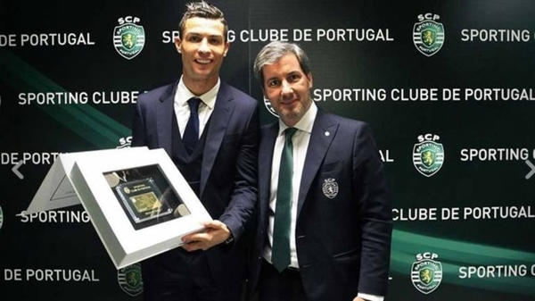 HOY / La escuela de fútbol del Sporting se llamará "Academia Cristiano Ronaldo"