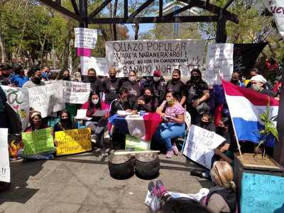 Bañadenses exigen la implementación de la Ley de Ollas Populares » Ñanduti