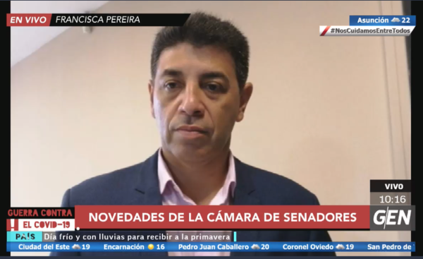 HOY / Senador Víctor Ríos, sobre la falta de reglamentación del artículo constitucional sobre la Pérdida de Investidura