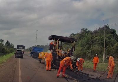 Piden atención a conductores que transitan en zona de obras sobre la ruta PY01 - Nacionales - ABC Color